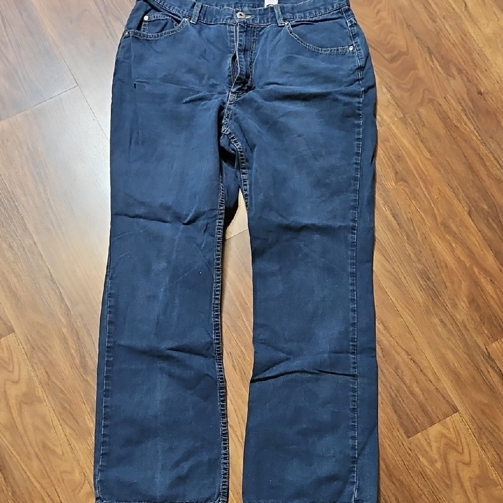 Liz Claiborne Navy Straight Leg Jeans